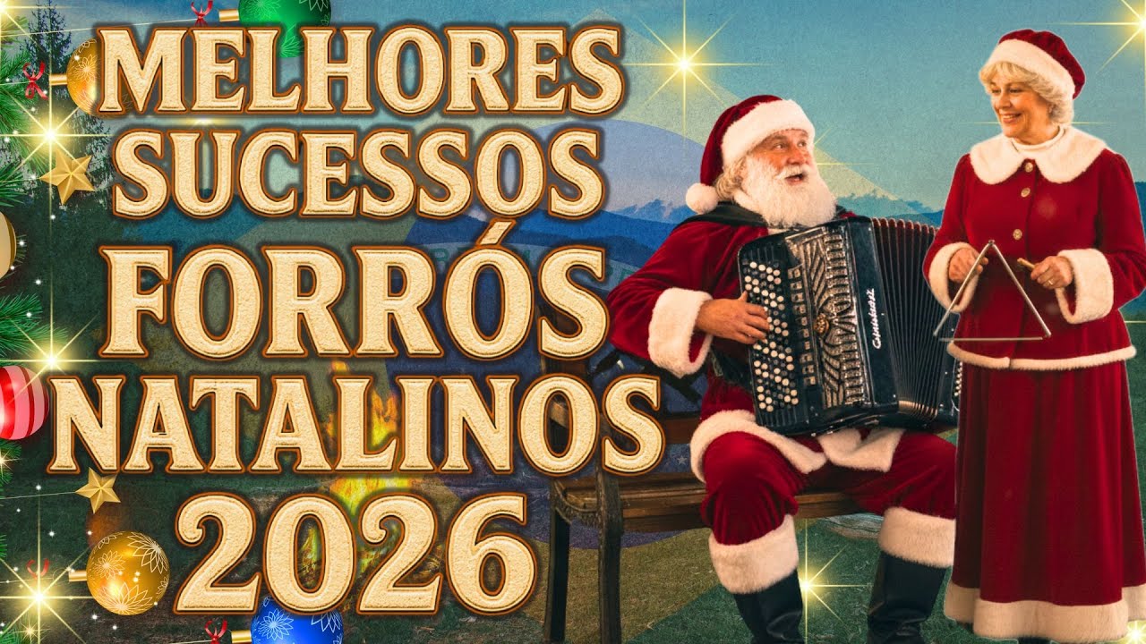 🎄Especial de Natal com Músicas em Português 2026🎶Forró Natalino 1 Hora de Júbilo