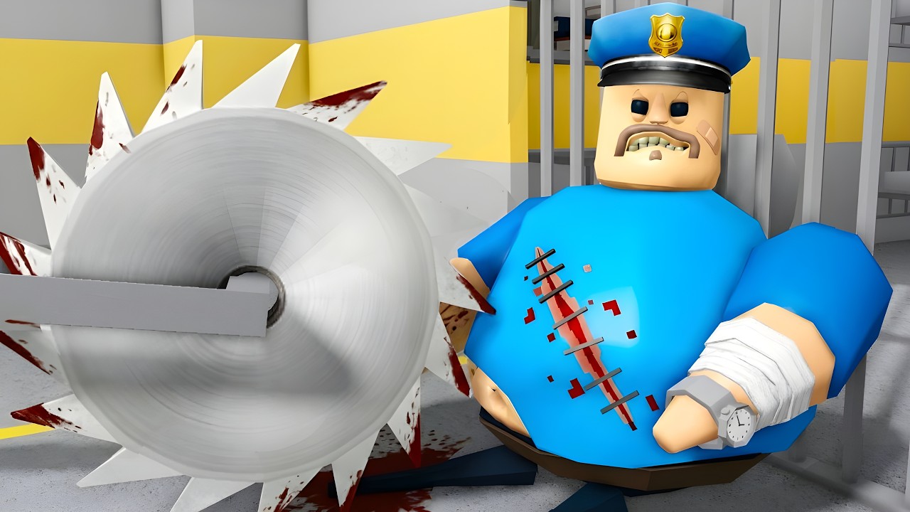 WHO CUT BARRY in BARRY'S PRISON RUN! New Scary Obby (