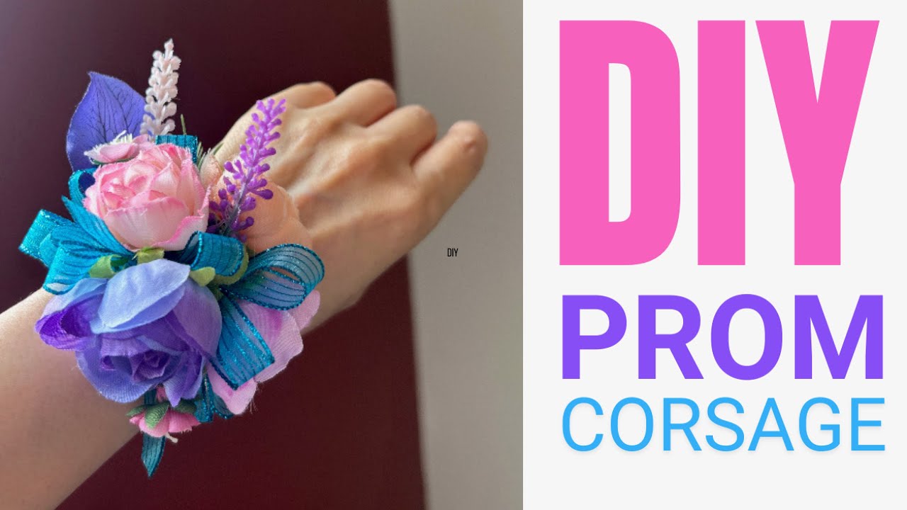 Easy Elegant Prom Corsage Tutorial 