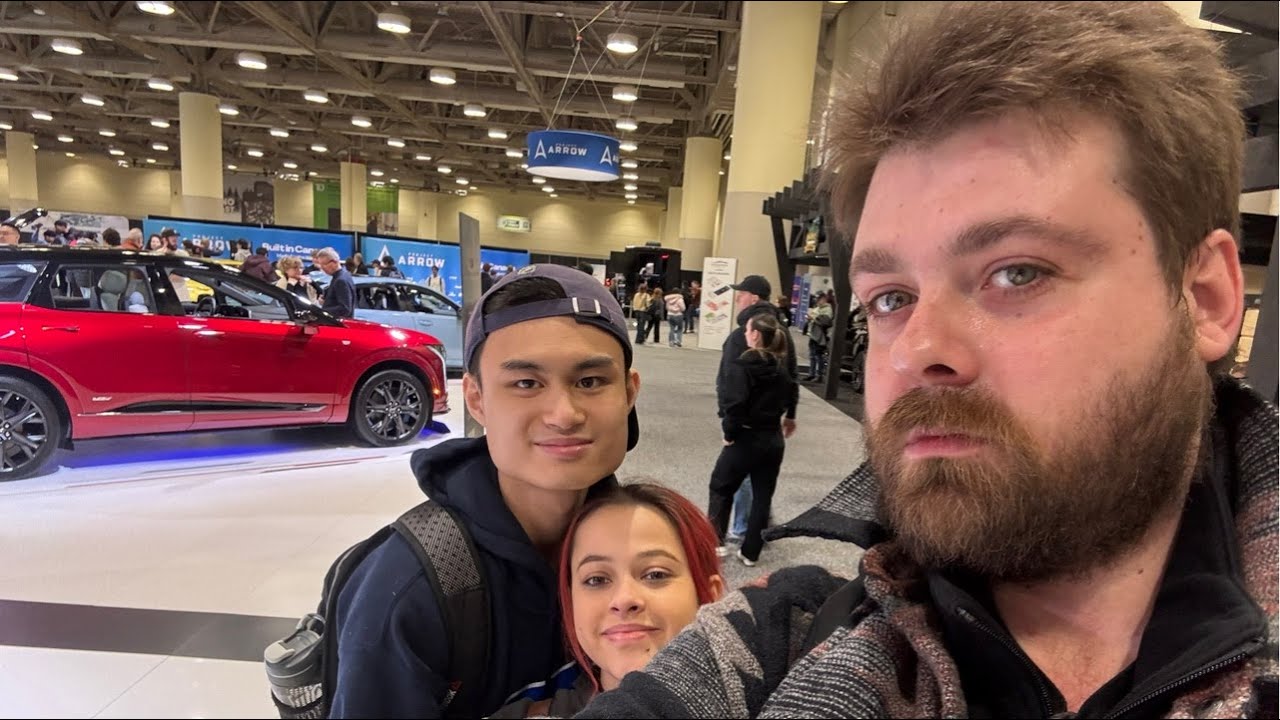 At The Autoshow With Yoshi & Alicia