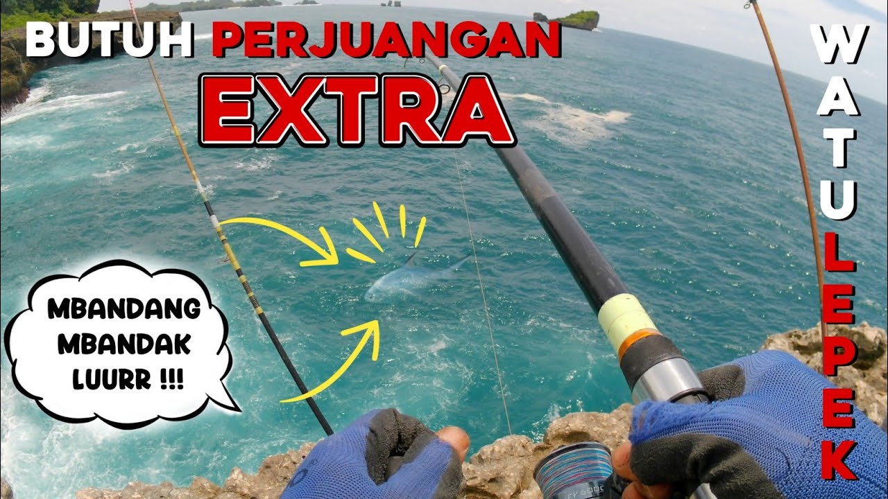 PERJUANGAN DEMI STRAIK IKAN TARGET 📍WATU LEPEK MALANG SELATAN 