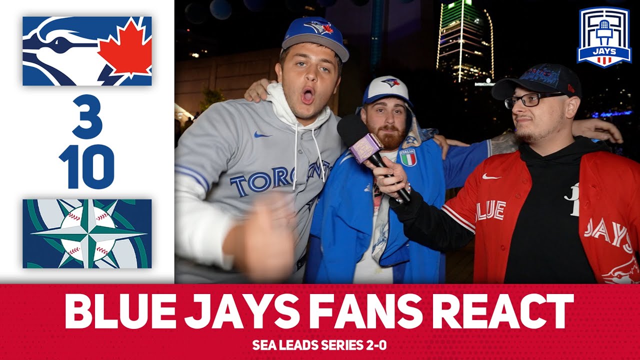 Scary Season | Blue Jays Fans React | ALCS Game 2 | Jays 3-10 Mariners