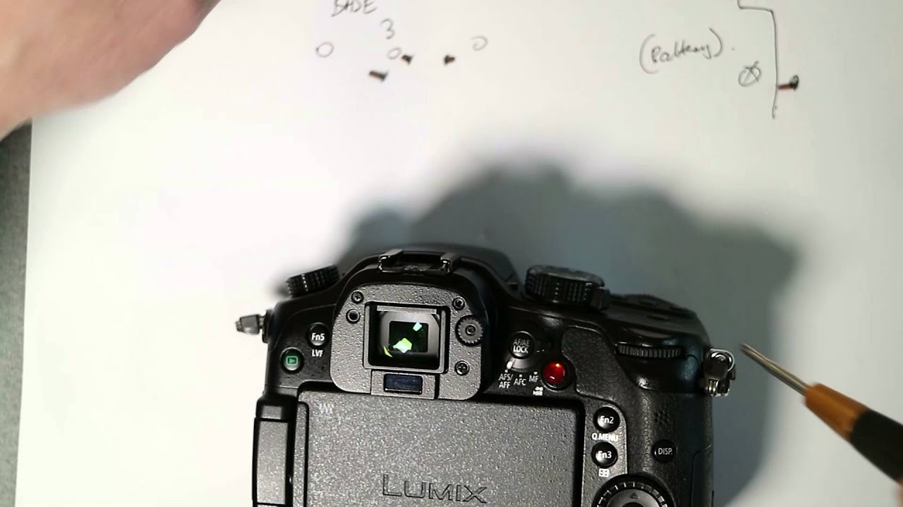 Repair of a Loose Panasonic GH3 Articulated LCD Screen