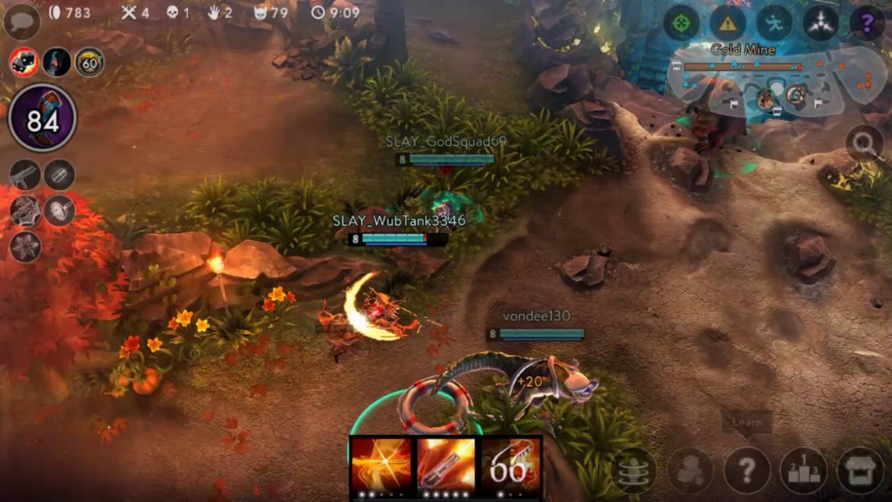 Vainglory 1. 22 |Crit wp Ringo build| [Rank] GodSquad (critical build )