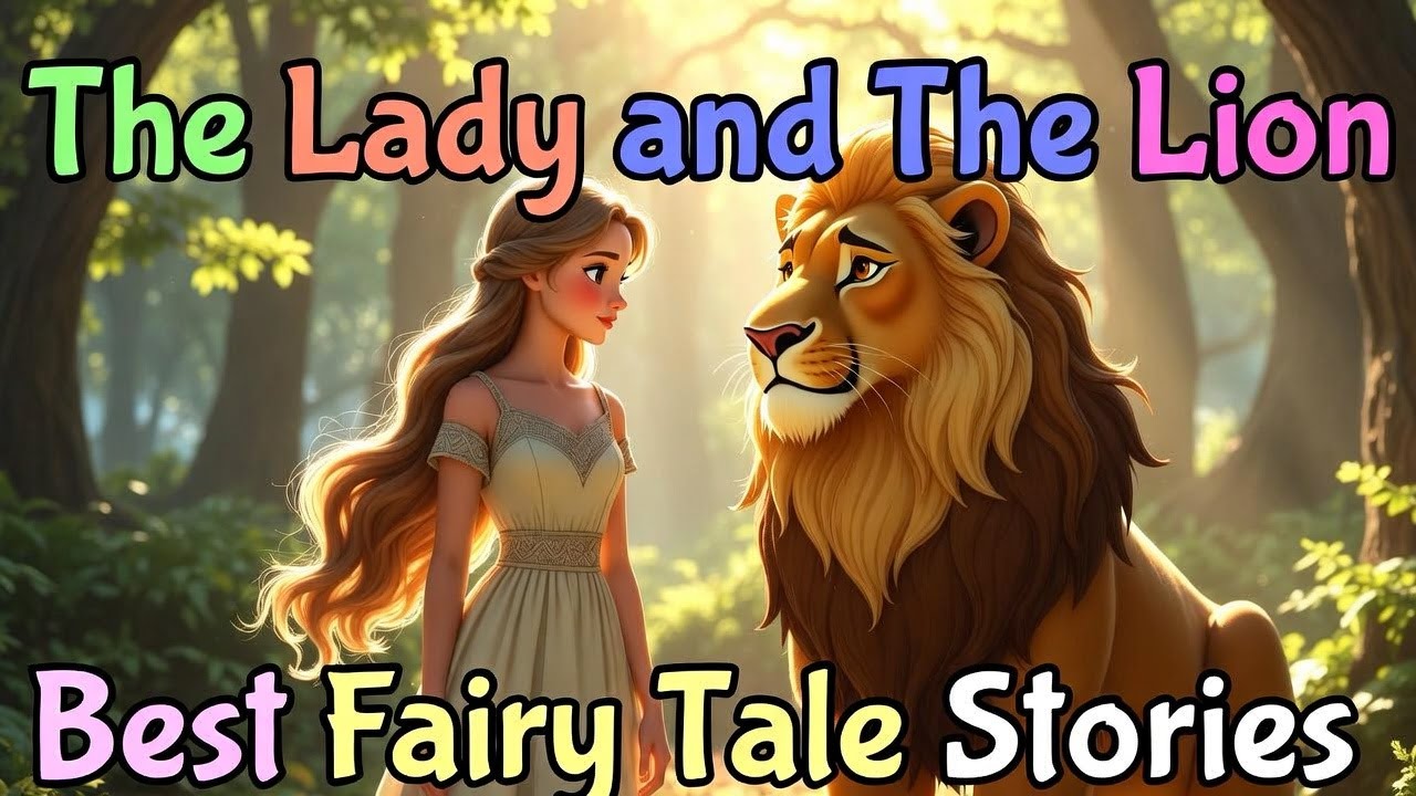 The Lady and The Lion – When Kindness Tames the Strongest Heart | Bedtime Stories for Kids