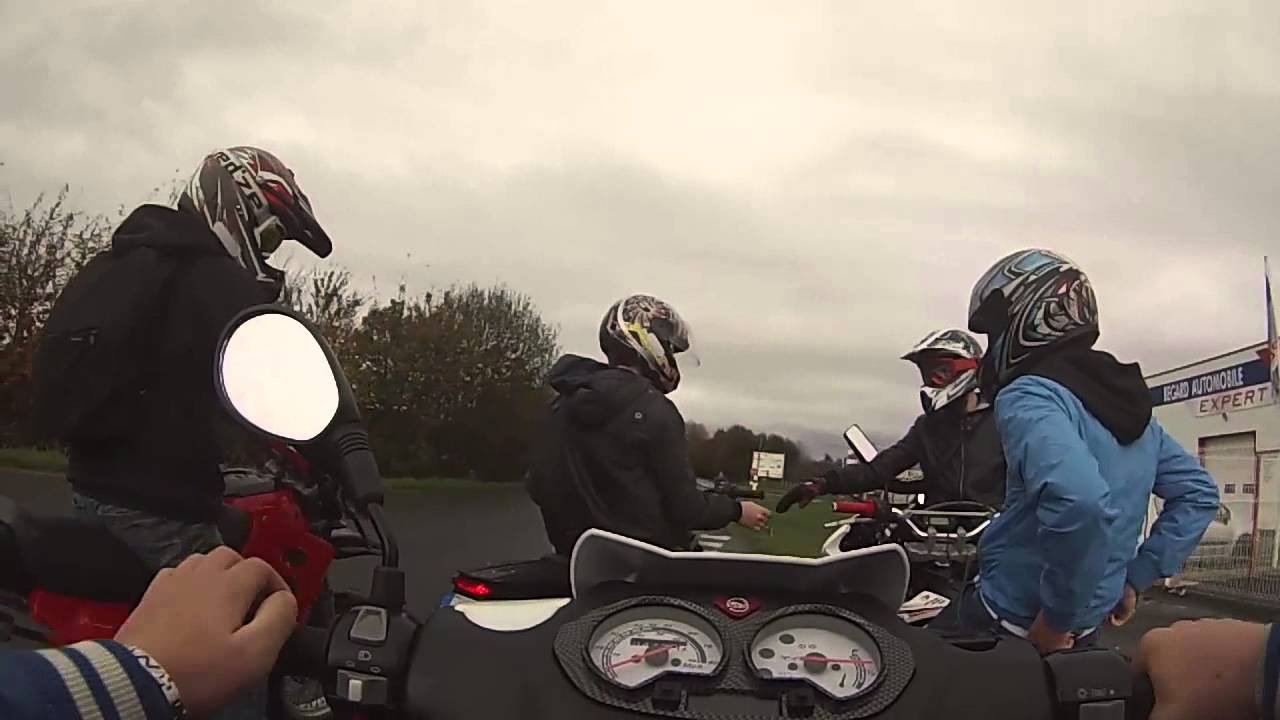 [Balade] Sortie avec les potes #12 50cc {GOPRO Hero 3}