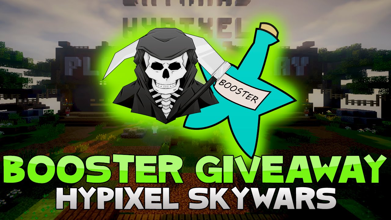 HYPIXEL SKYWARS BOOSTER GIVEAWAY + INSANE HYPIXEL SALE!