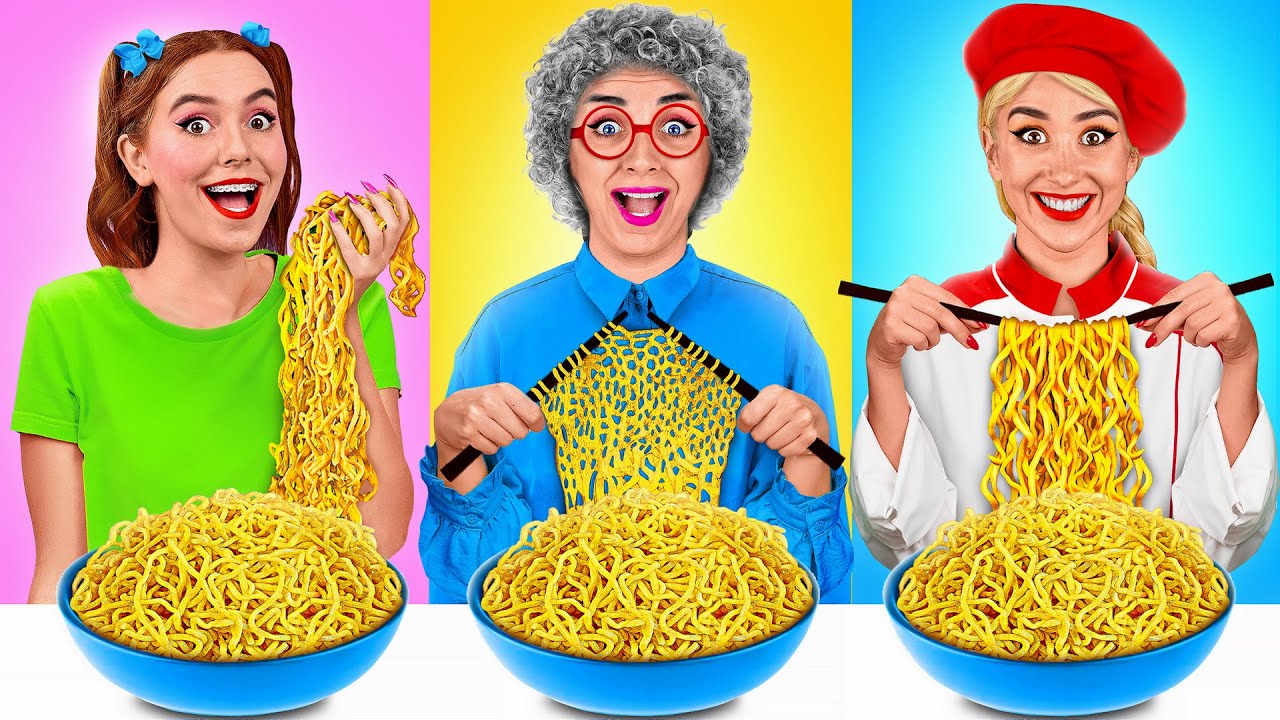 Ja vs Babcia — Kulinarne Wyzwanie | Nieznane kuchenne sztuczki i przybory od Mega DO Challenge