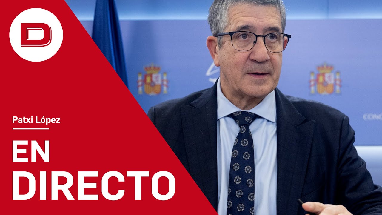 DIRECTO | Patxi López comparece tras conocerse que su cuñado fue socio de un enlace de la trama