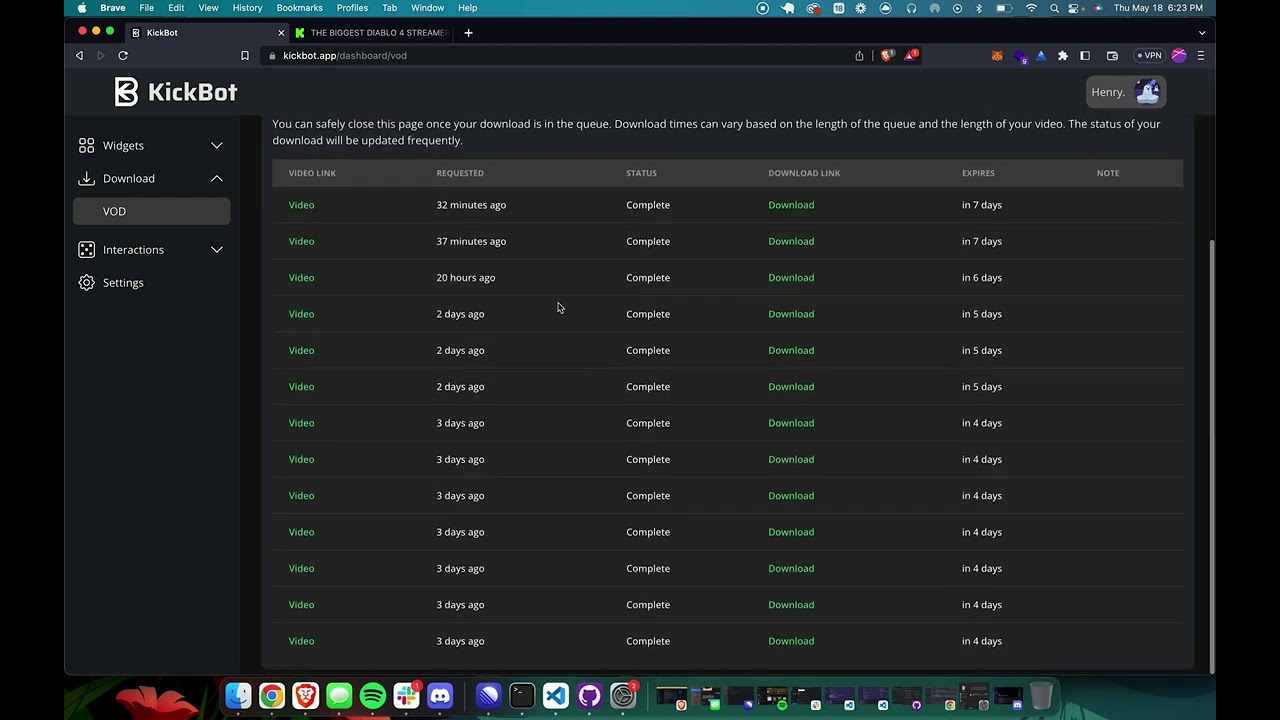 EASIEST WAY TO DOWNLOAD KICK STREAM VODS (NO SOFTWARE, NO EXTENSIONS, NO SCRIPTS)