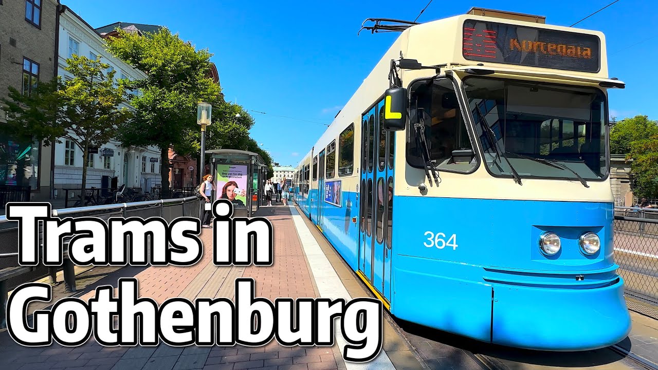 ⁴ᴷ⁶⁰ Exploring Gothenburg's Tramway (2024)