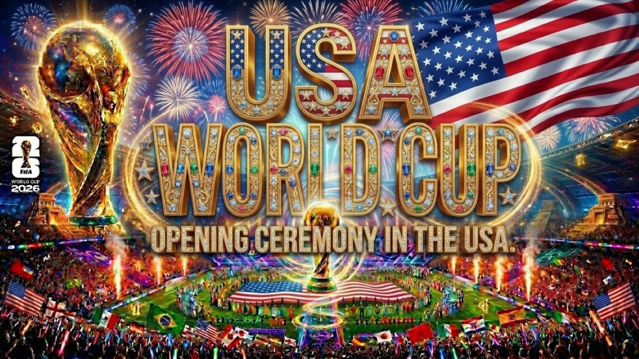 🔴 LIVE: World Cup 2026 Opening Ceremony USA 🇺🇸🎆🔥 | Massive FIFA Stadium Show 4K
