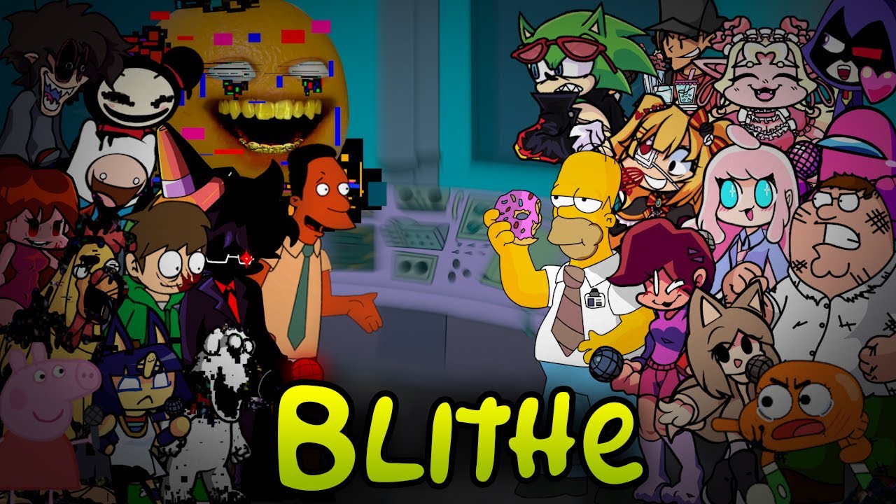 FNF Blithe But Every Turn A Different Cover Is Used 🗣️📢🔥