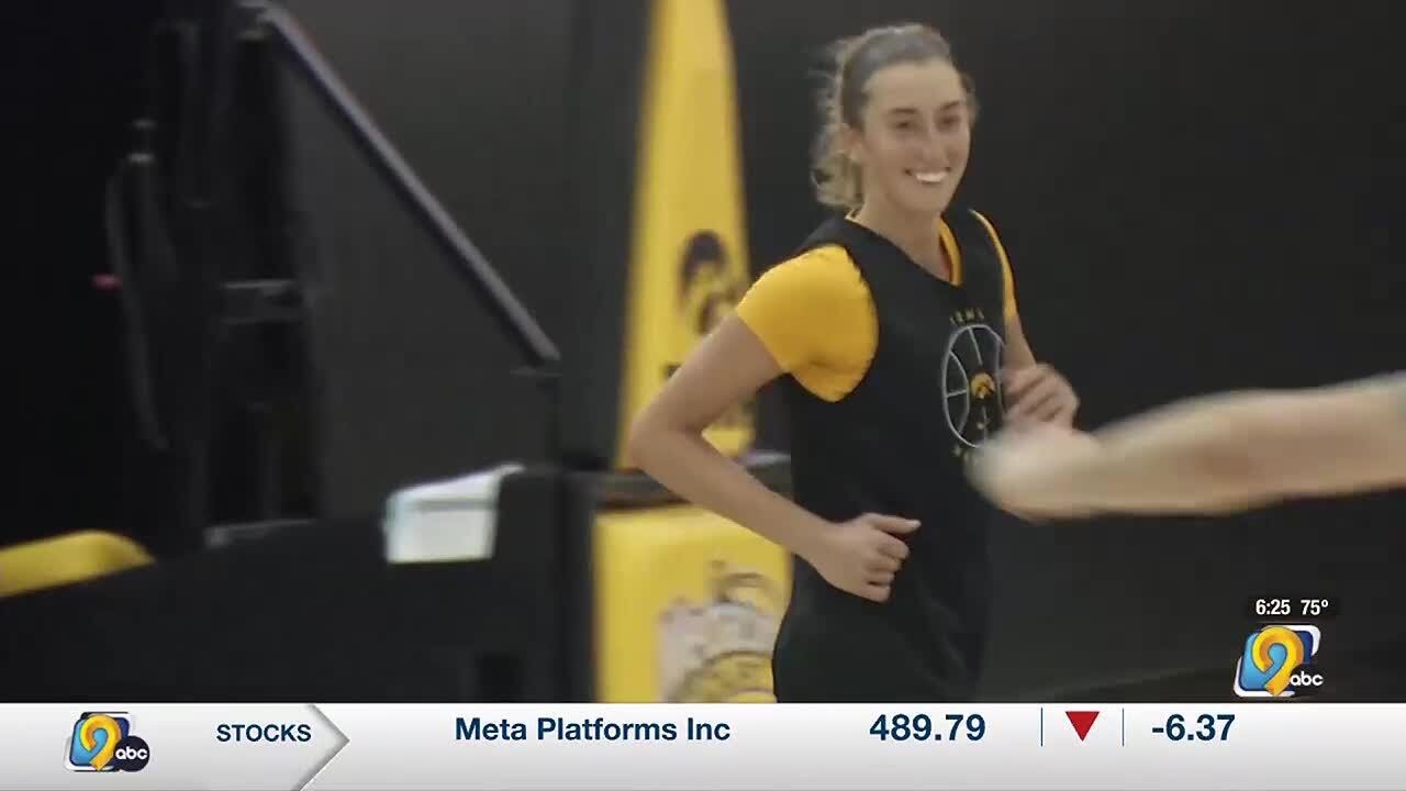 Lucy Olson feeling at home in Iowa City