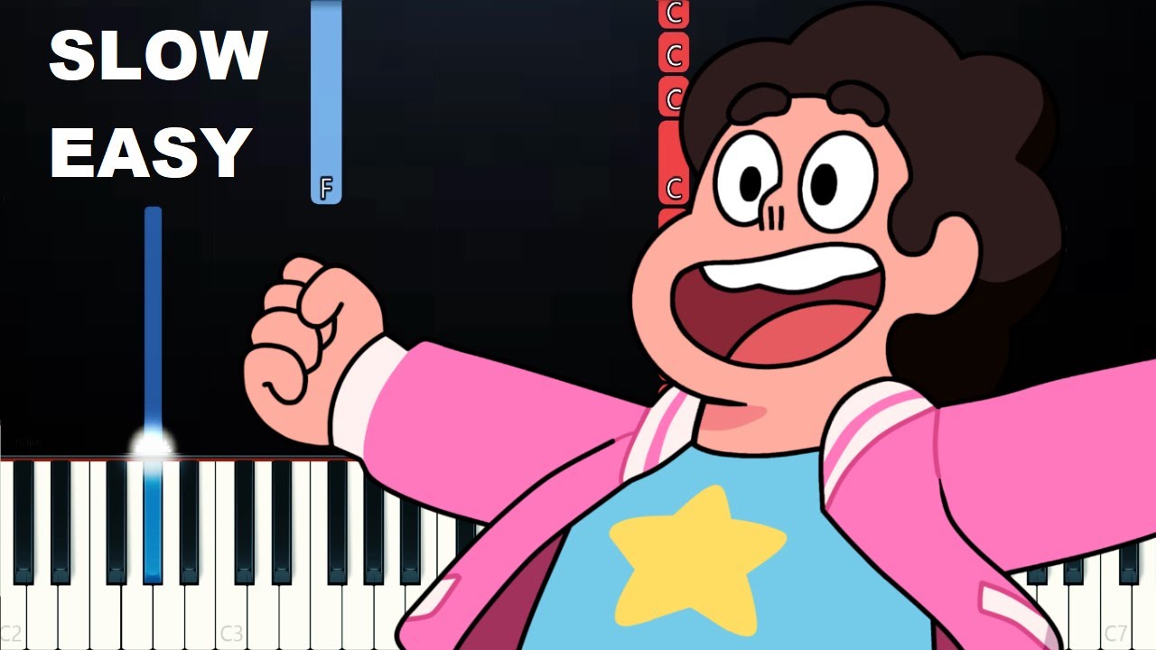 Rebecca Sugar - Love Like You - Steven Universe (SLOW EASY PIANO TUTORIAL)
