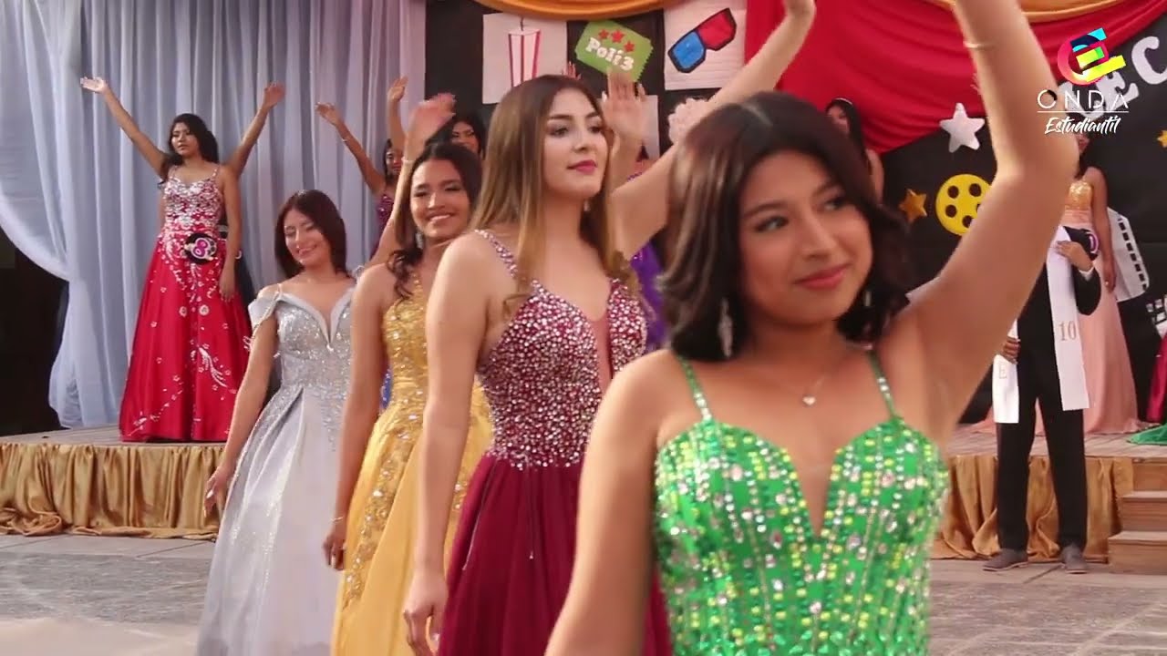 #ondaestudiantil Valeria Ñawi es la nueva reina del Colegio Polimodal 3