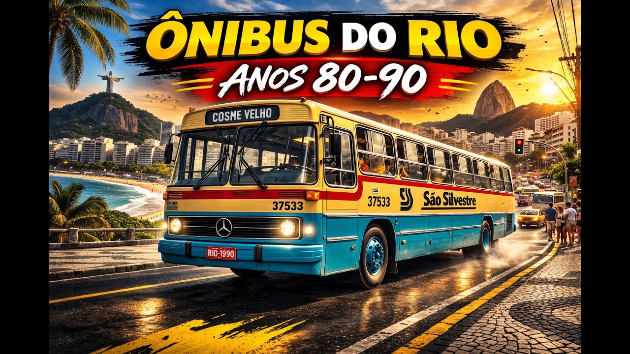 Ônibus do Rio nos Anos 80 e 90 – A História da São Silvestre
