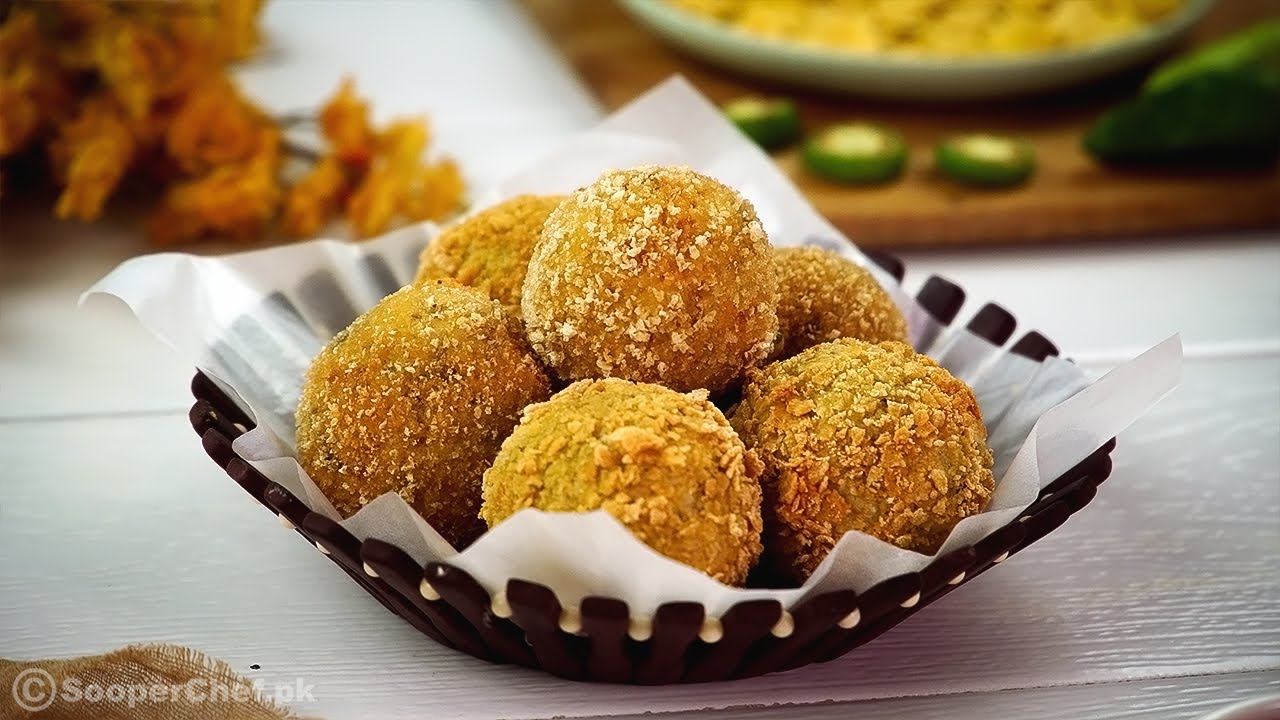 Bread Cheese Balls Recipe by SooperChef (Iftar Recipes)