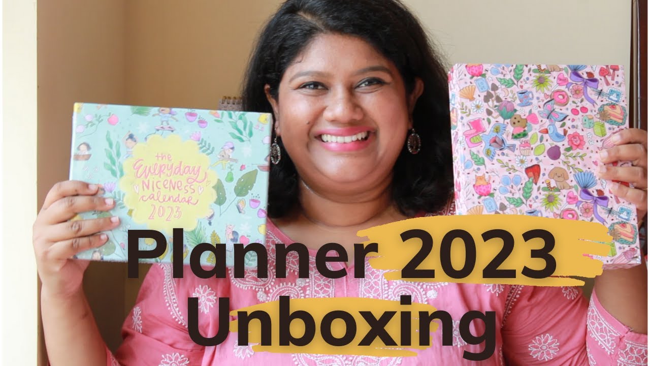 Planner unboxing 2023
