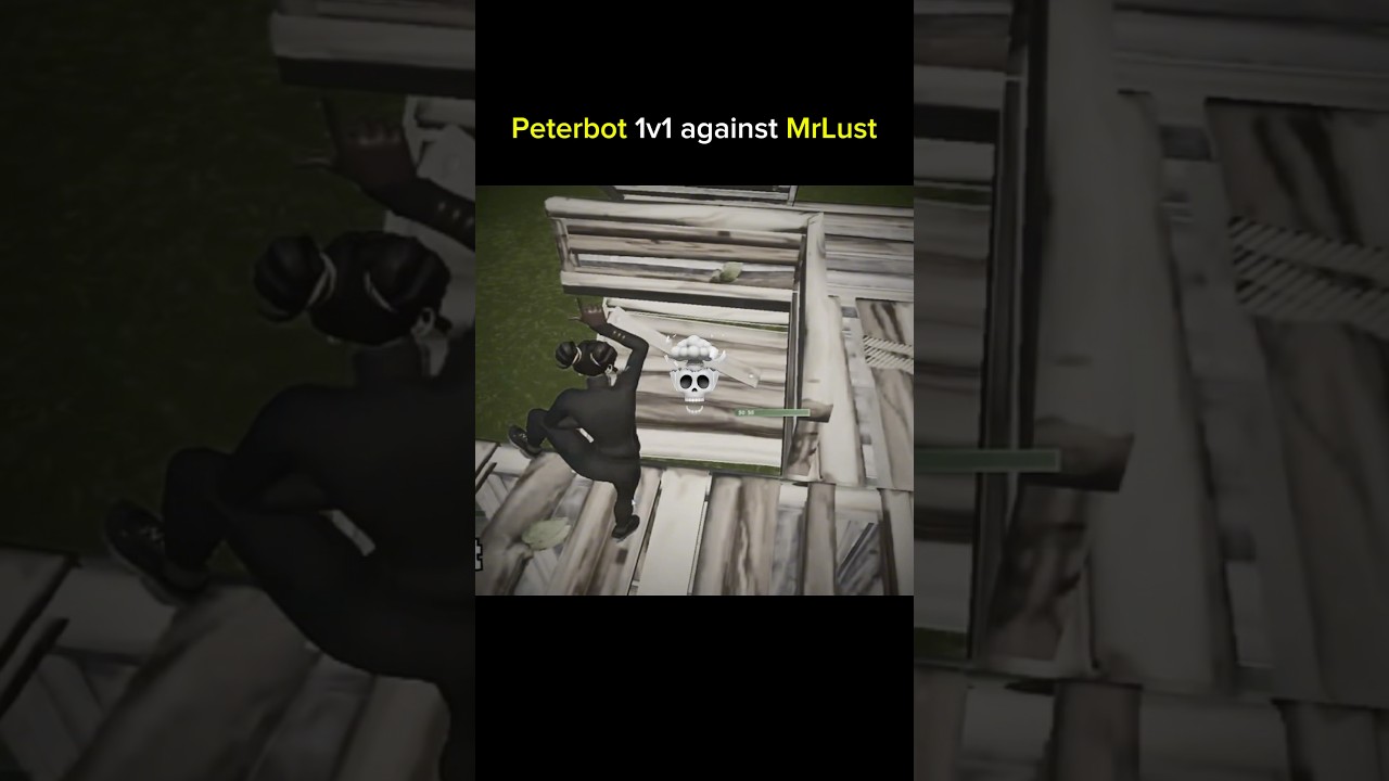Peterbot 1v1 against Mrlust #fortnite #peterbot #Mrlust