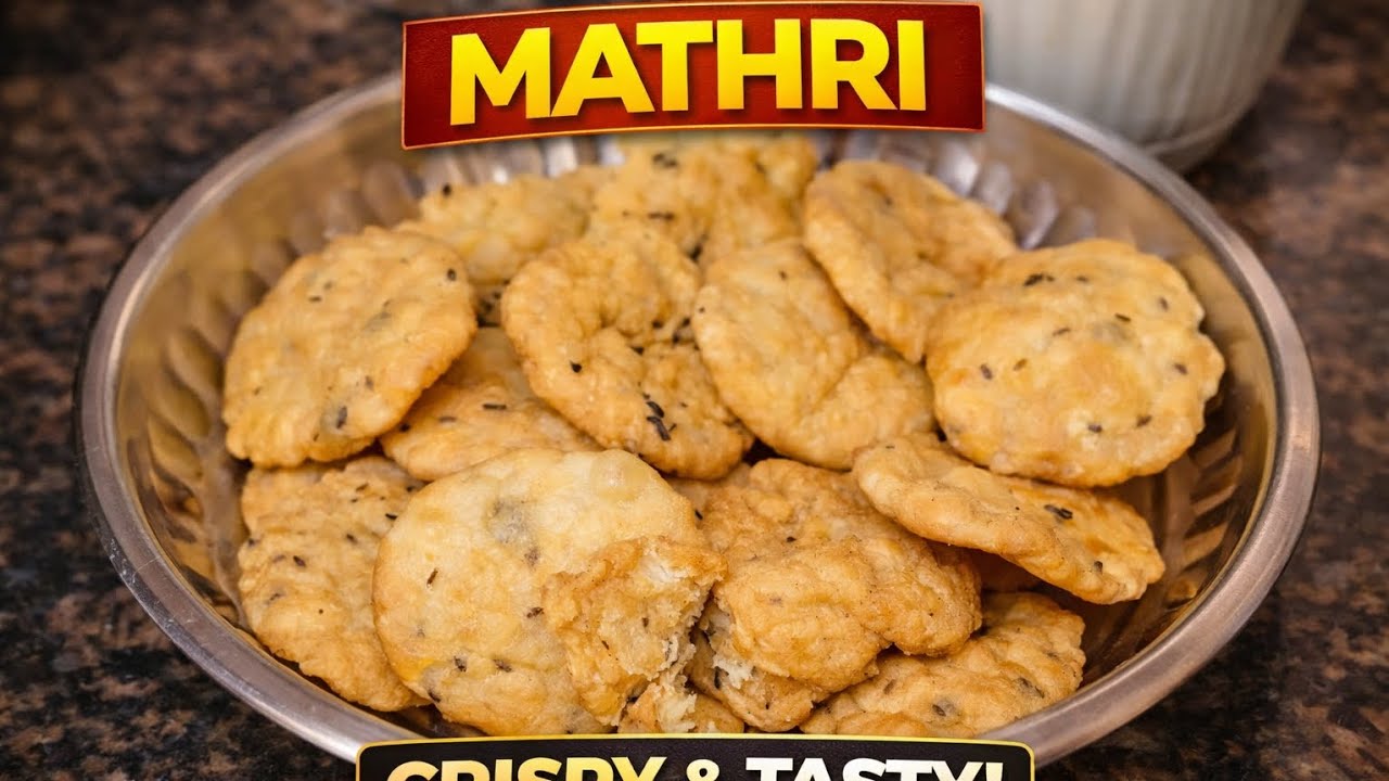 Holi Par Banaye Khasta Mathri 💛 | Perfect Tea Time Snack #food #viral #cooking #pahalrasoi 
