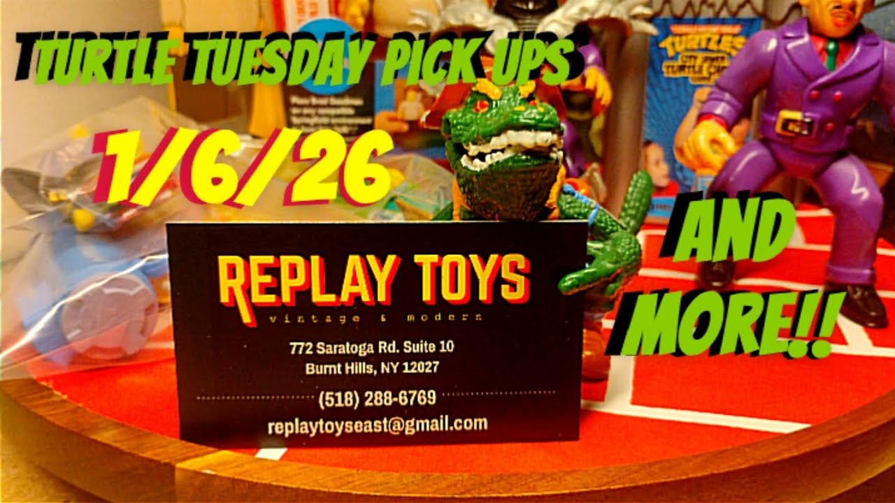 Turtle Tuesday pick ups 1/6/26 