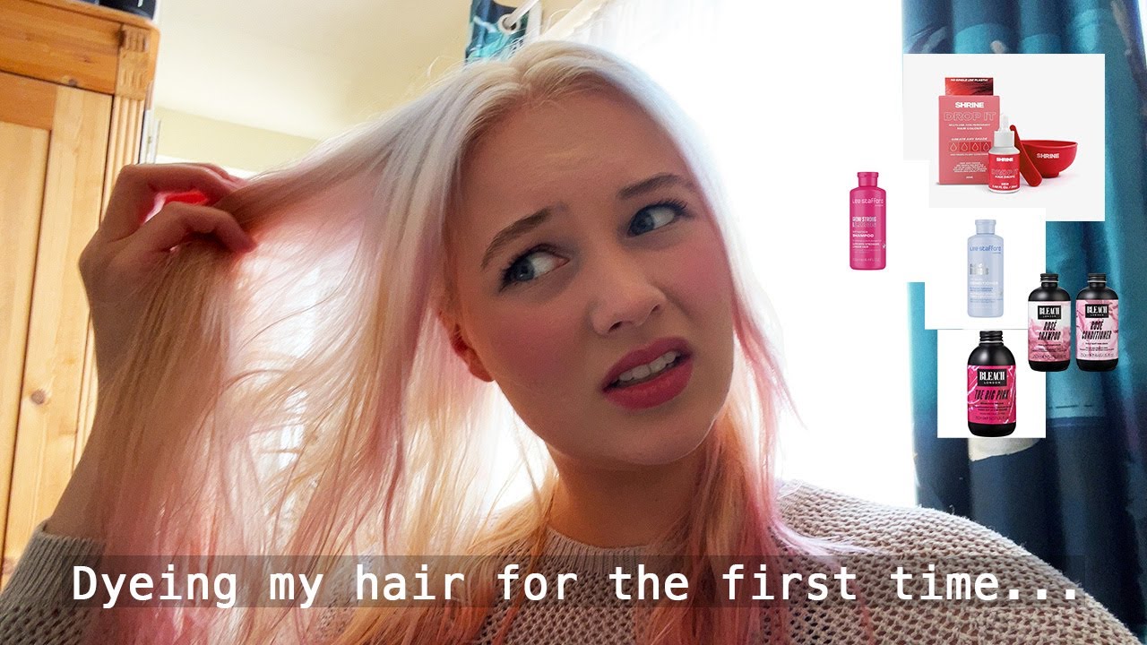 I dyed my own hair...