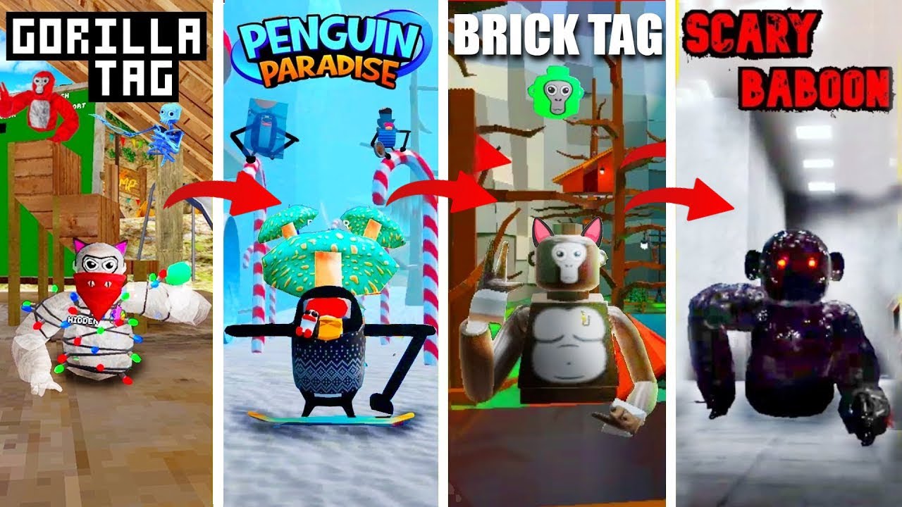 Gorilla Tag But EVERY Tag I Switch Every RIPOFF in 2025