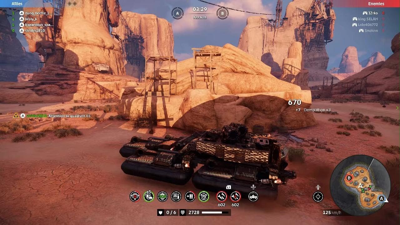 Crossout | GRUMS vs UNCS