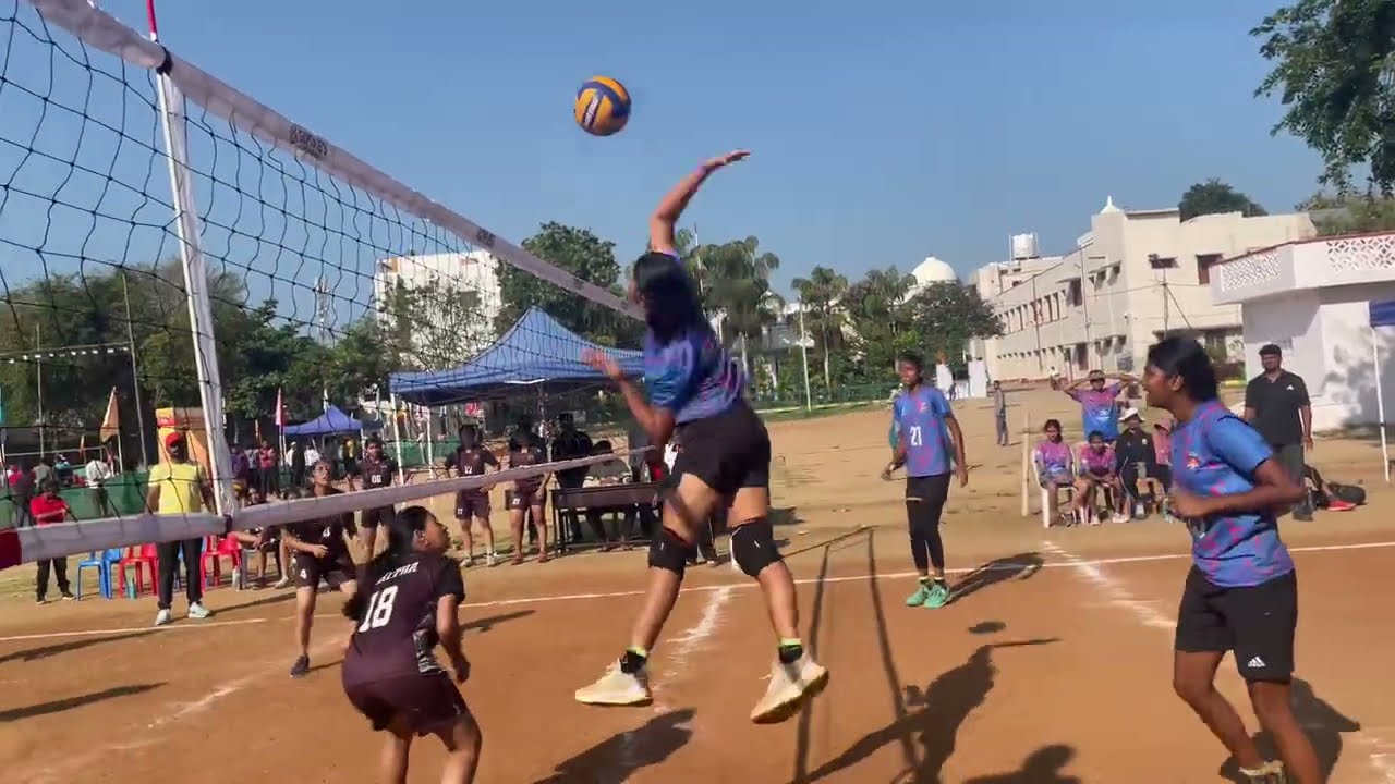 Girls🔥 Bangalore north vs Udupi || state volleyball championship at kanakapura 