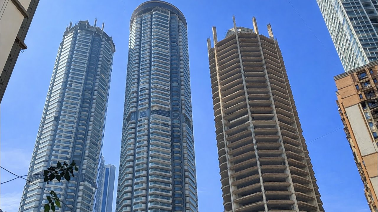 Mumbai Skyline 2025 #mumbai #skyline #skyscraper