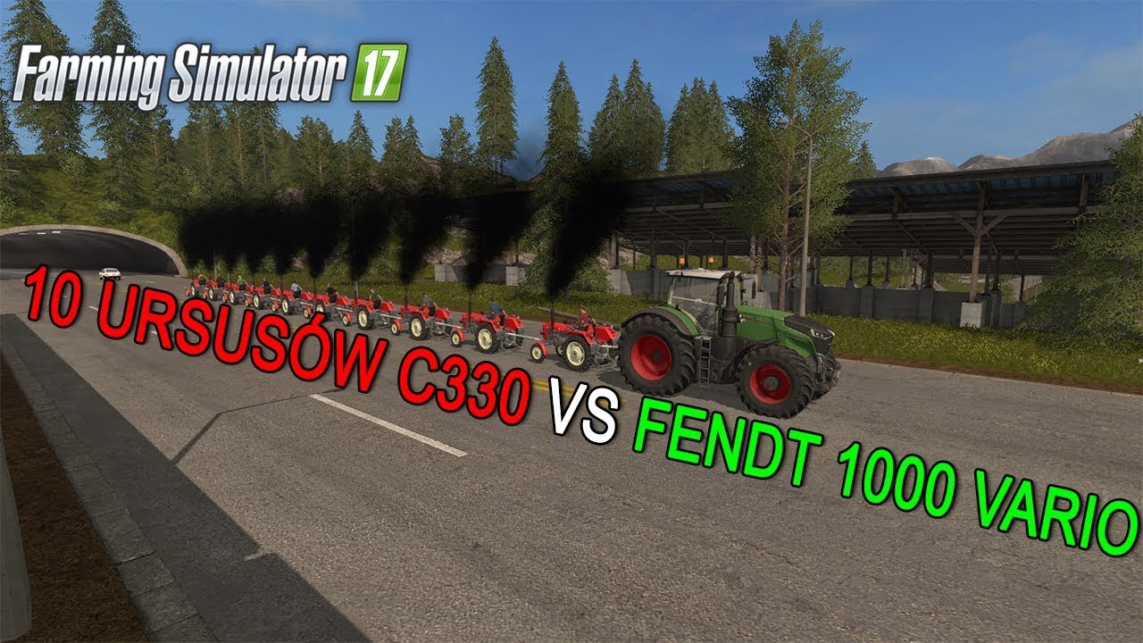 [FS17] 10 URSUS&Oacute;W C330 VS FENDT 1000 VARIO!! CZY URSUSY DADZĄ RADĘ??!!