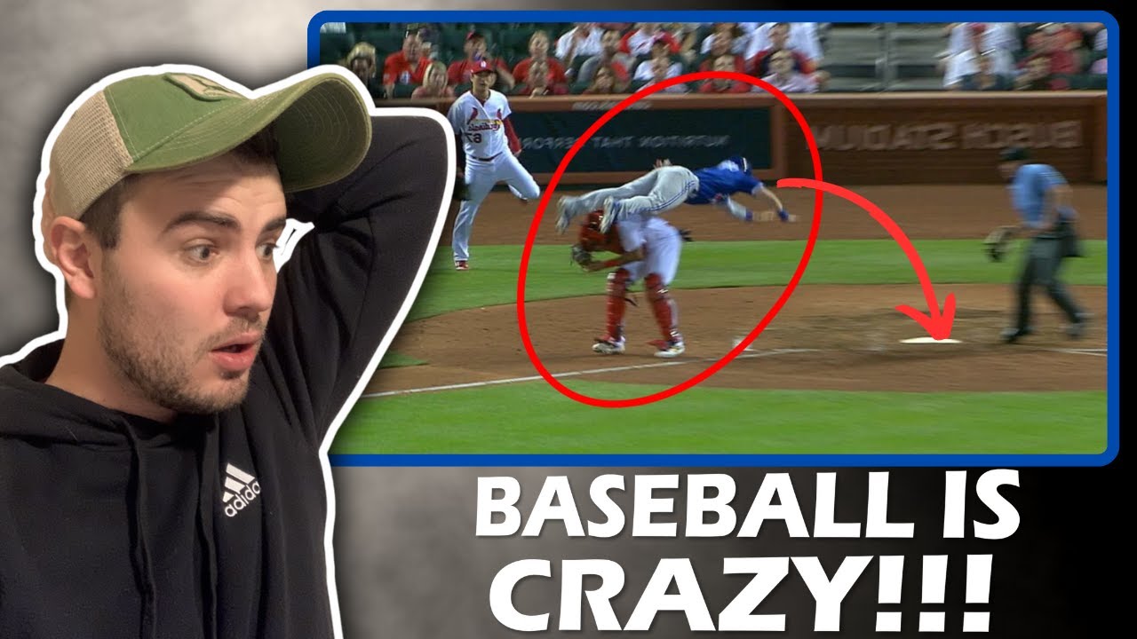 Реакция игрока в крикет на бейсбол MLB — самые неожиданные моменты | Этот вид спорта — безумие!!!