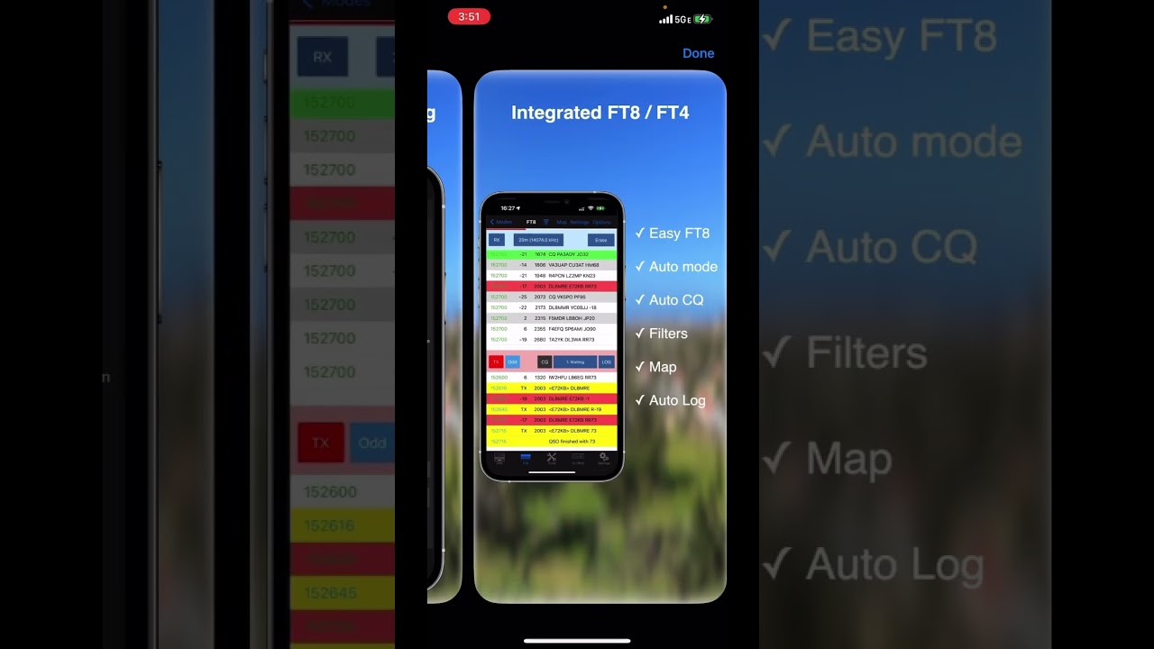 SDR control for iPhone 