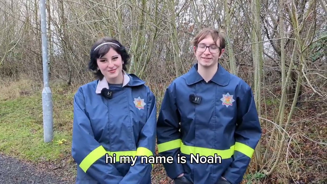 🎓🚁 Meet Jasmine and Noah from the King’s Trust Team programme.