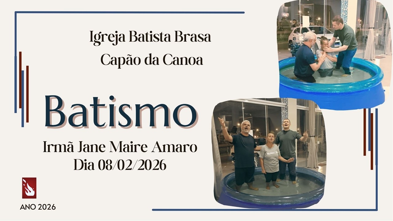 Batismo da Jane Maire Amaro