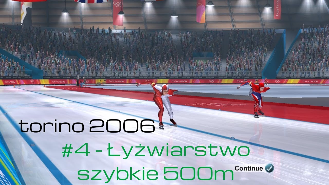 Torino 2006 #4 - Łyżwiarstwo szybkie 500m |Seria olimpijska 2026|