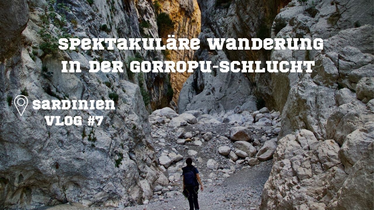 Spektakuläre Wanderung in der Gorropu-Schlucht / Sardinien VLOG #7 / Mit dem Camper auf Sardinien