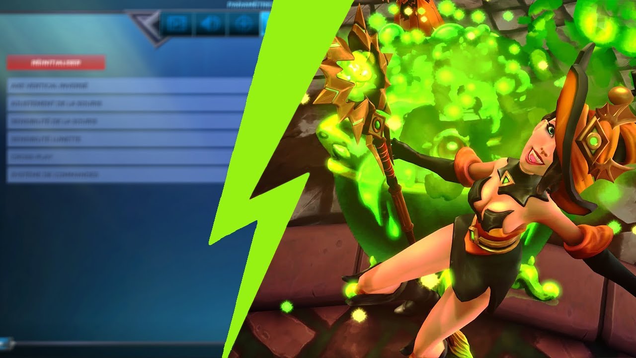 Mes PARAMÈTRES/SETTINGS de PRO sur PALADINS !