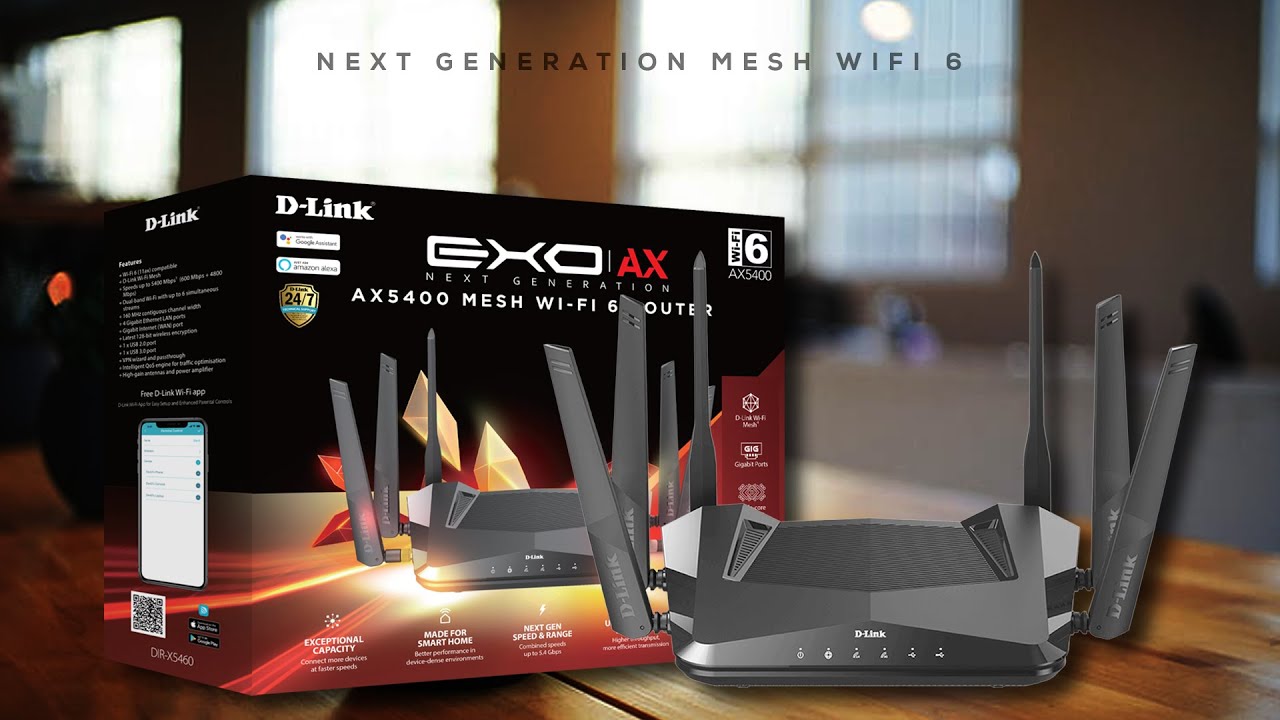 Pake Router Ini Bisa Bikin Internet Wi-Fi Keceng Dan Luas | D-Link EXO AX AX5400 Mesh Wifi 6 Gaming