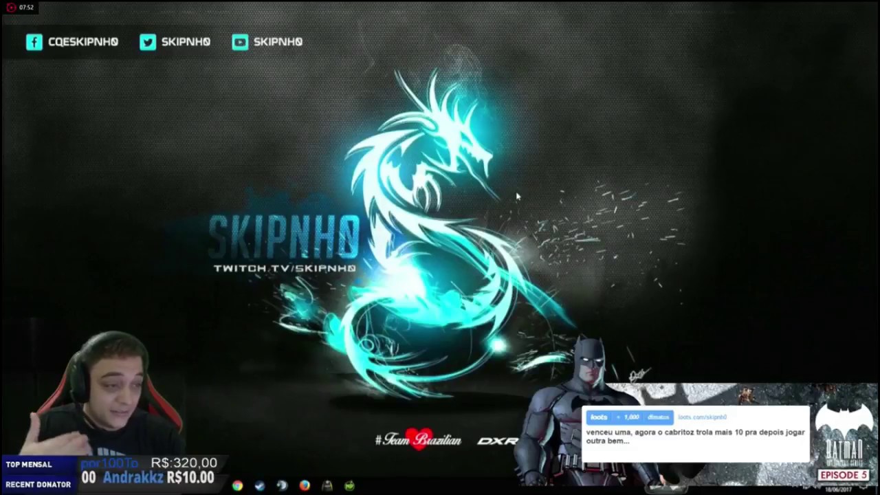 PAI DO CABRITO FALANDO COM SKIPNH0 SOBRE OS HATERS ( EMOCIONANTE )