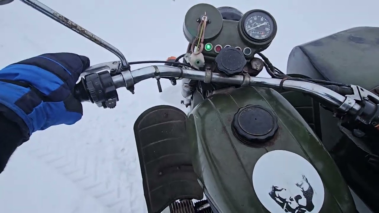 Зимний прохват на Днепр МТ 16 