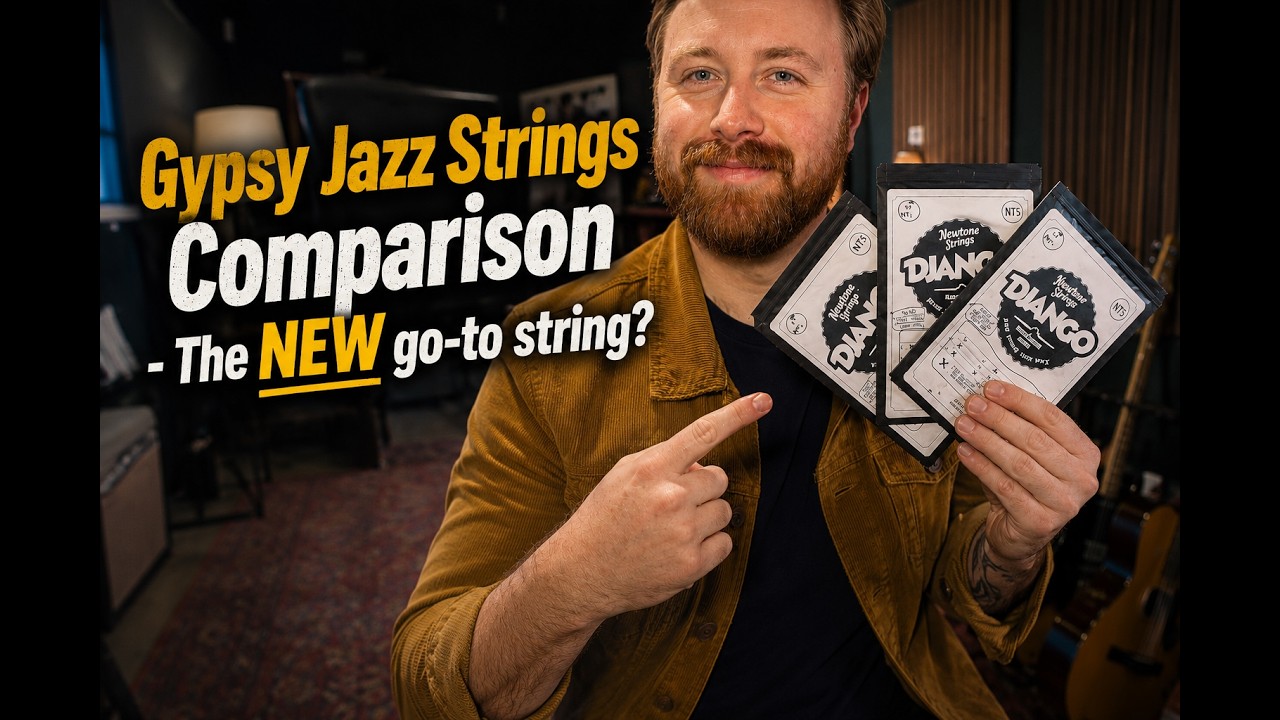 Gypsy Jazz Strings Comparison: The NEW Go-To String?