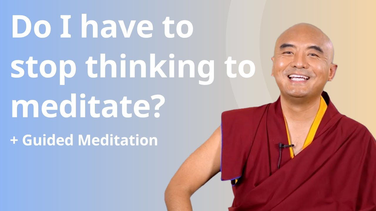 You Don’t Need to Clear Your Mind to Meditate + Guided Meditation with Mingyur Rinpoche