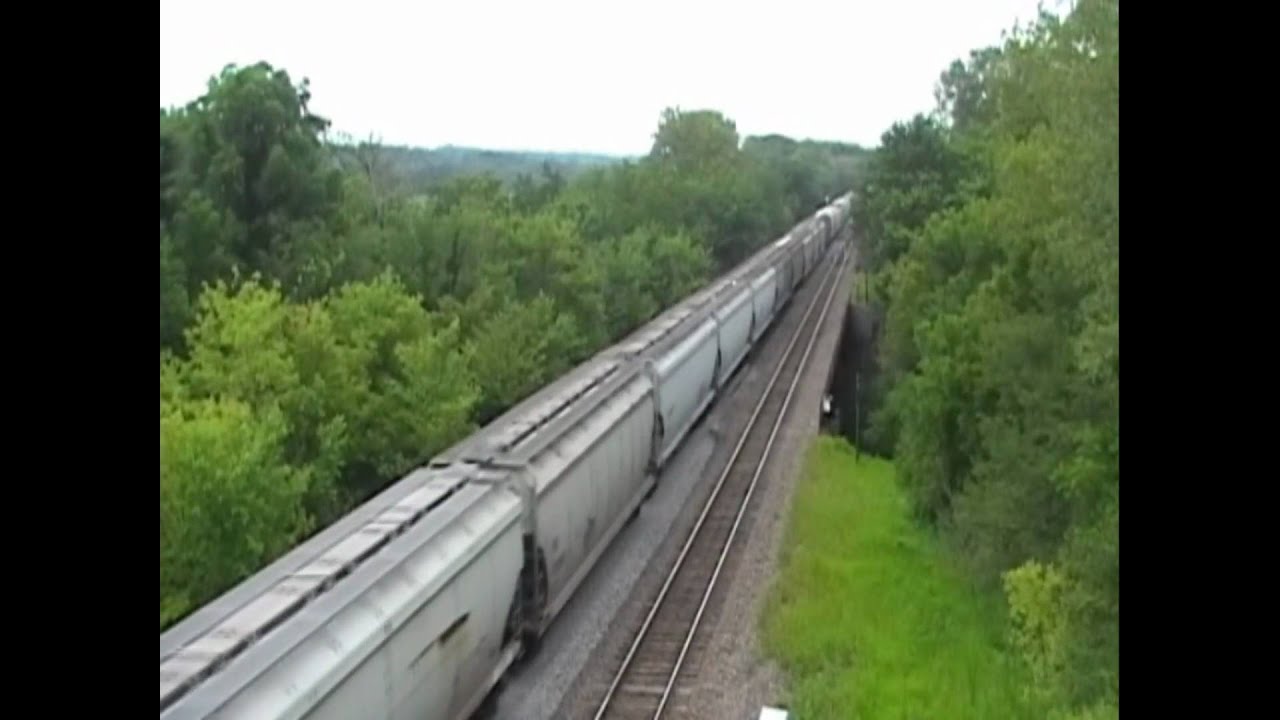 BNSF Freight Train on the Ottumwa Subdivision