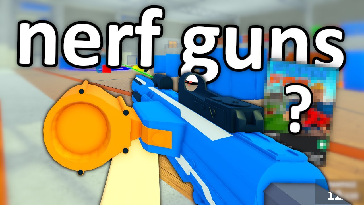 В этом ROBLOX шутере только ИГРУШЕЧНЫЕ БЛАСТЕРЫ...