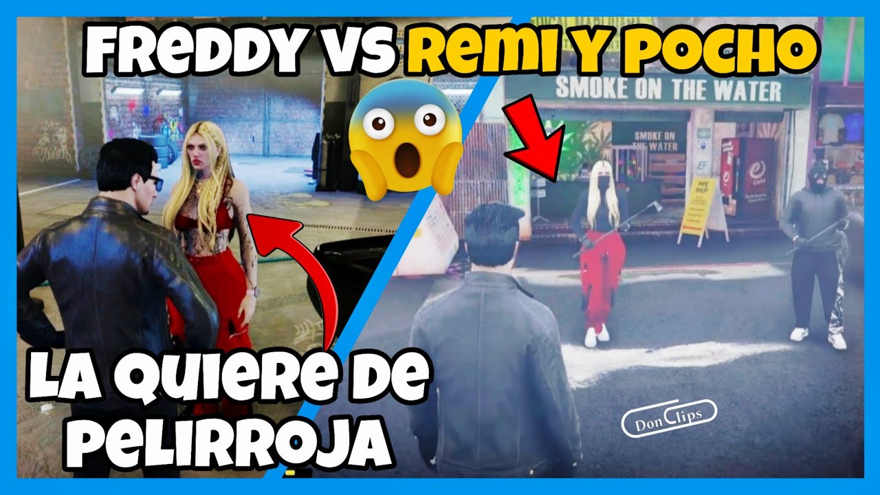 FREDDY QUIERE a REMI de PELIRROJA 😳 FREDDY vs REMI y POCHOLO, FREDDY AYUDANDO a SD 🤣 SpainRp