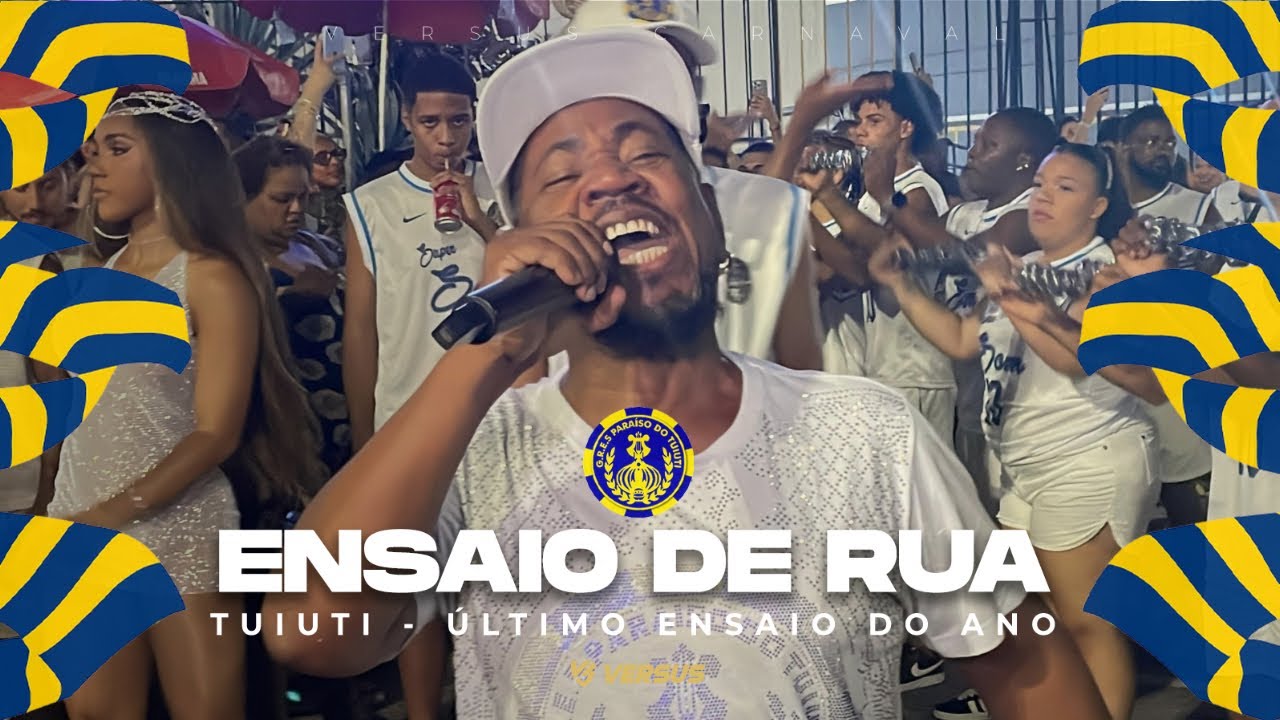 PARAÍSO DO TUIUTI 2026 - ÚLTIMO ENSAIO DE RUA DO ANO COMPLETO