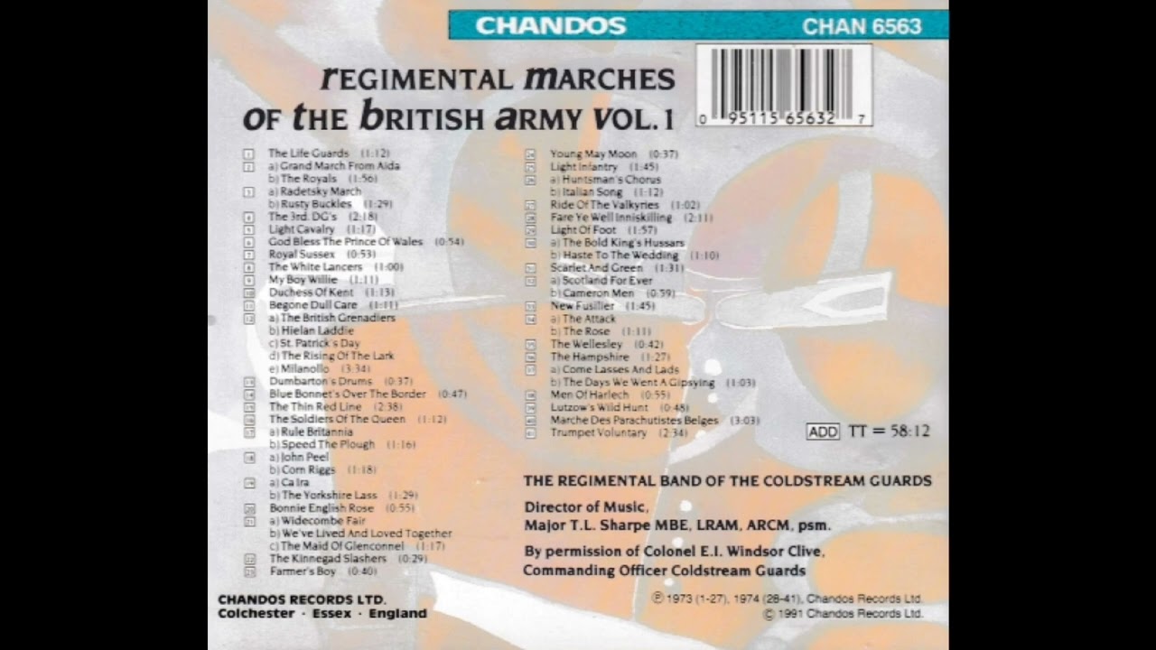 TRUMPET VOLUNTARY (Clarke arr.Brown)  Regimental Band of the Coldstream Guards/Major T.L.Sharpe