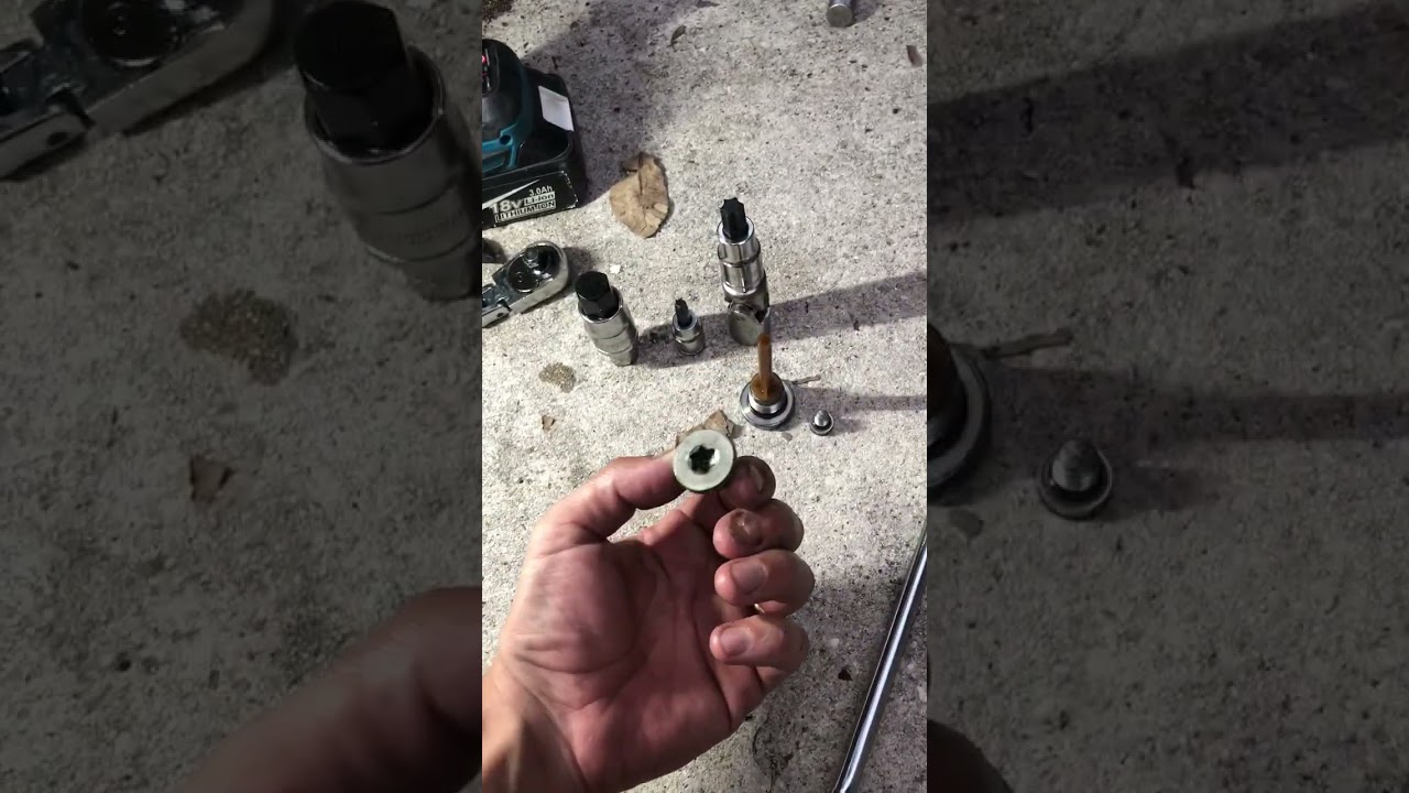 Fiat 500 Automatic transmission fluid change.